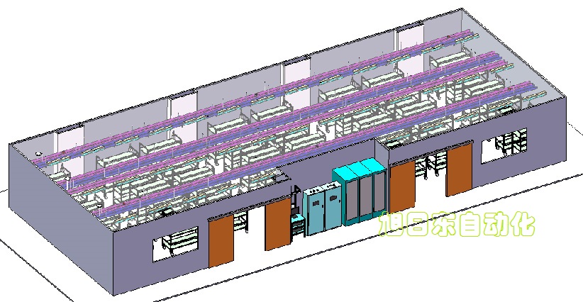 老化房3D結(jié)構(gòu)圖